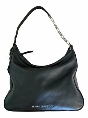 Marc Jacobs Tempo Shoulder Bag Black Leather